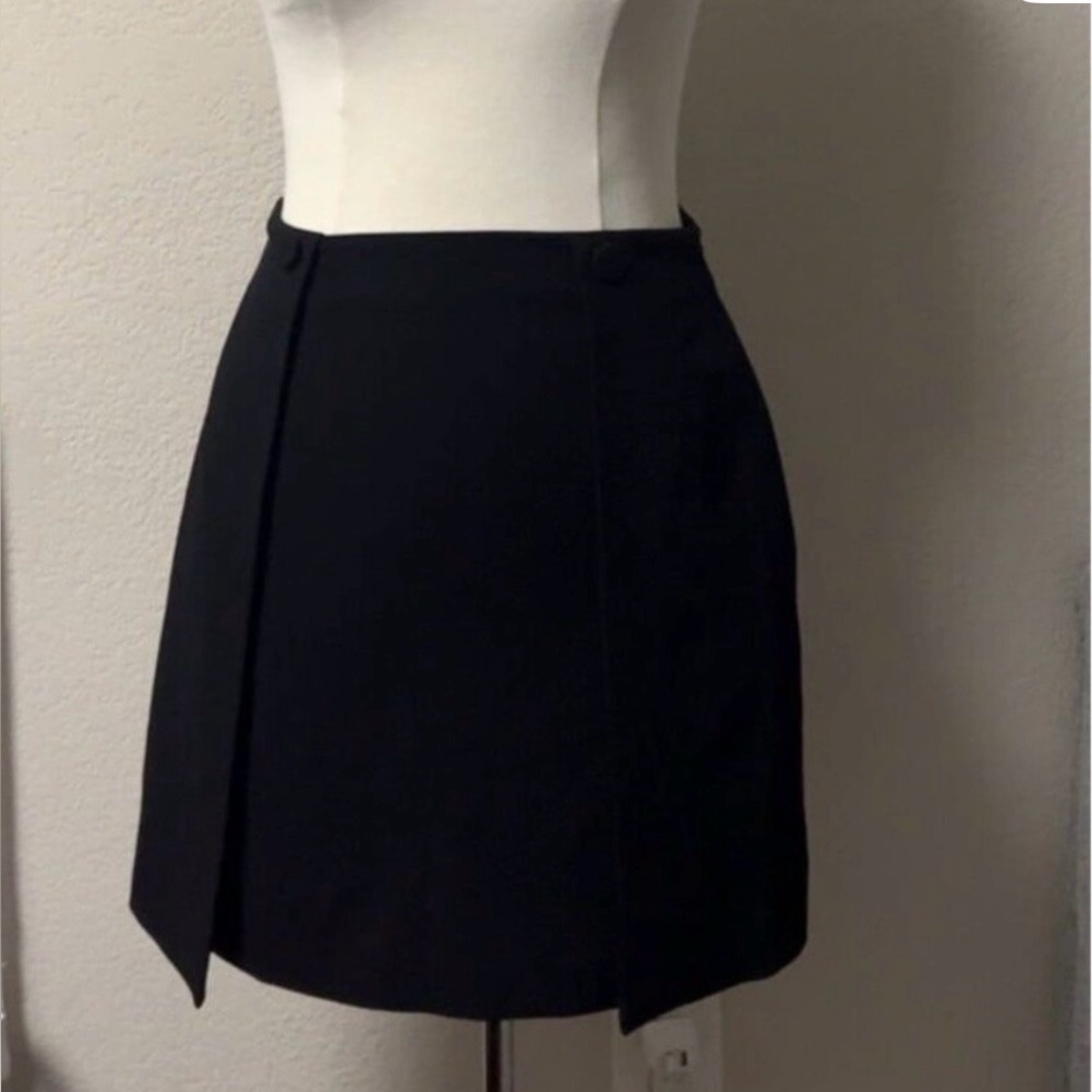 NEW never worn with tags Club Monaco Black Women's Wrap-Front Skirt